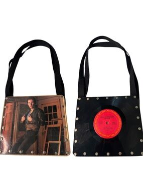 RARE Bruce Springsteen Vintage Vinyl Record Handbag “The River”